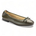 1628 - Green Soft Leather Flats for Girl/Teen/Women by London Kids